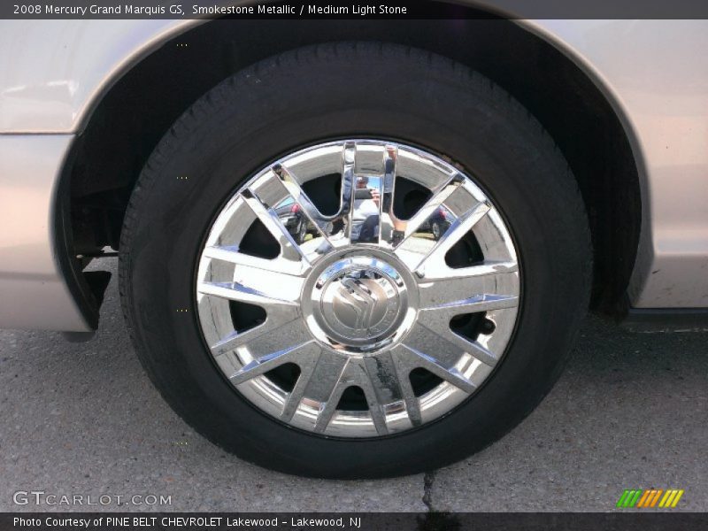 Smokestone Metallic / Medium Light Stone 2008 Mercury Grand Marquis GS