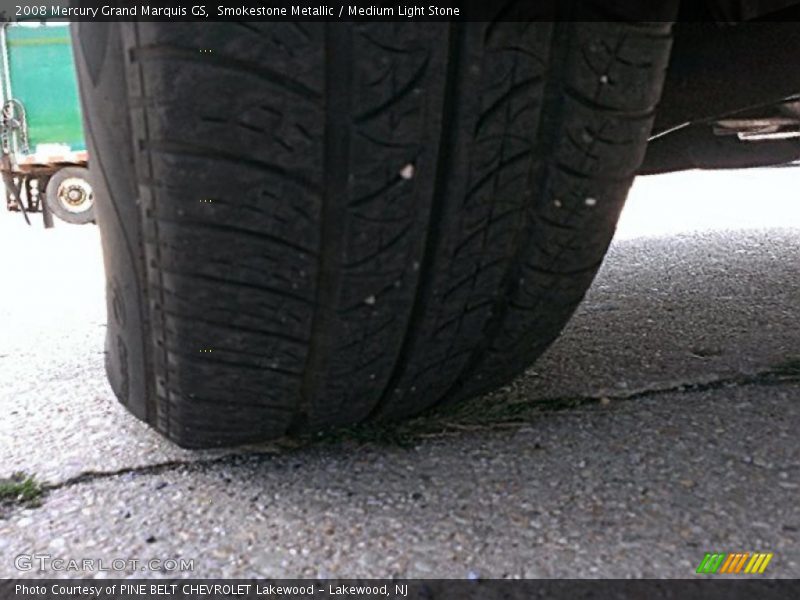Smokestone Metallic / Medium Light Stone 2008 Mercury Grand Marquis GS