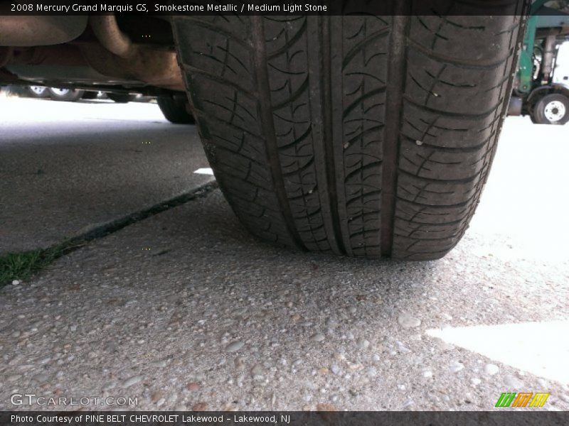 Smokestone Metallic / Medium Light Stone 2008 Mercury Grand Marquis GS