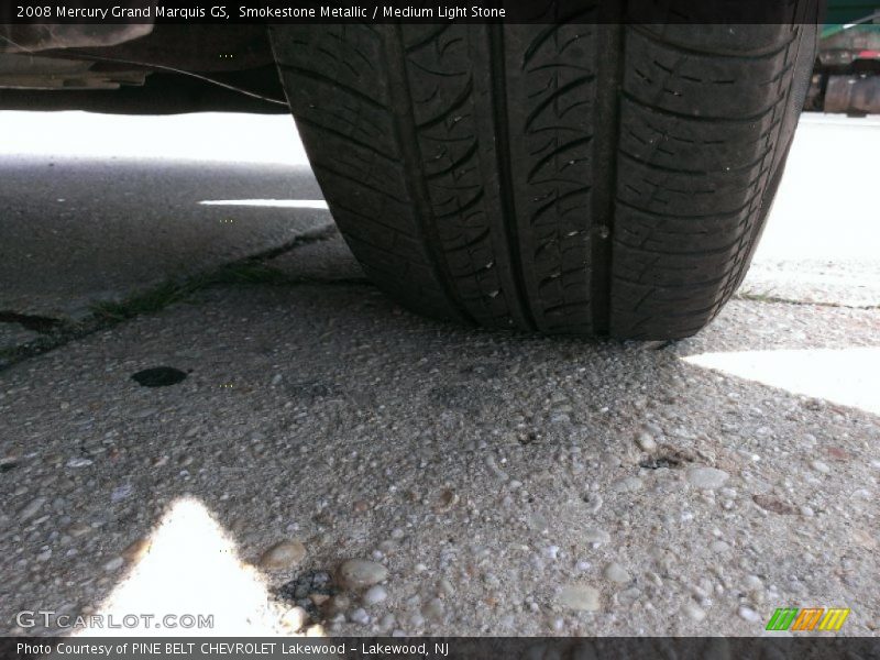 Smokestone Metallic / Medium Light Stone 2008 Mercury Grand Marquis GS