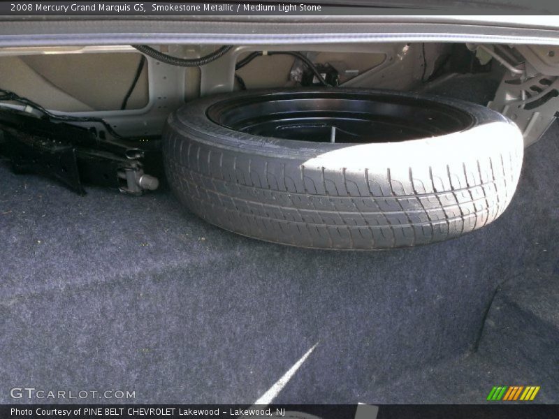 Smokestone Metallic / Medium Light Stone 2008 Mercury Grand Marquis GS