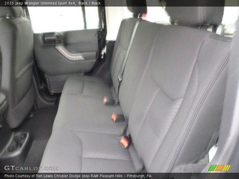 Black / Black 2015 Jeep Wrangler Unlimited Sport 4x4