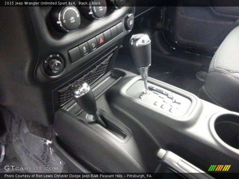 Black / Black 2015 Jeep Wrangler Unlimited Sport 4x4