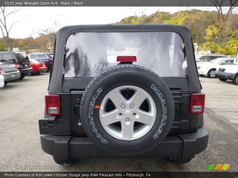 Black / Black 2015 Jeep Wrangler Sport 4x4
