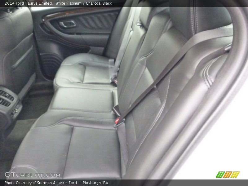 White Platinum / Charcoal Black 2014 Ford Taurus Limited