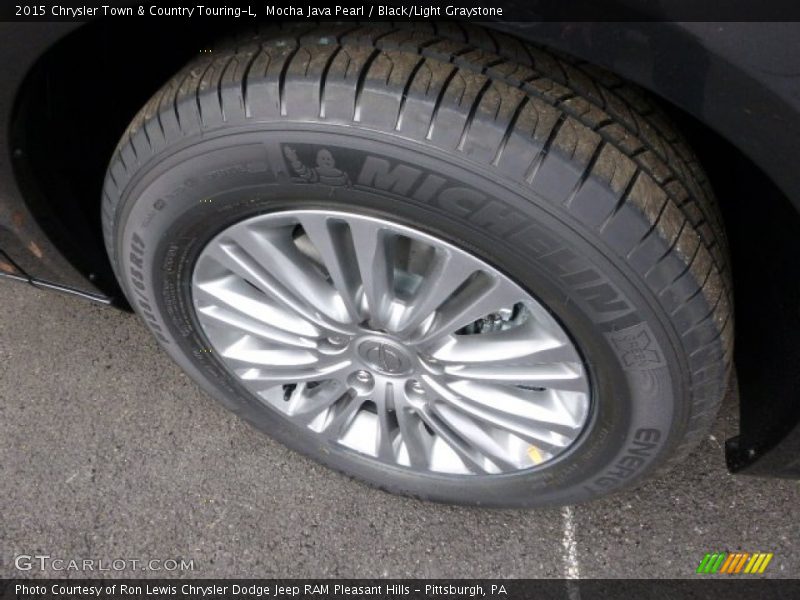 Mocha Java Pearl / Black/Light Graystone 2015 Chrysler Town & Country Touring-L