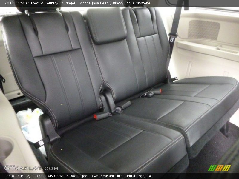 Mocha Java Pearl / Black/Light Graystone 2015 Chrysler Town & Country Touring-L