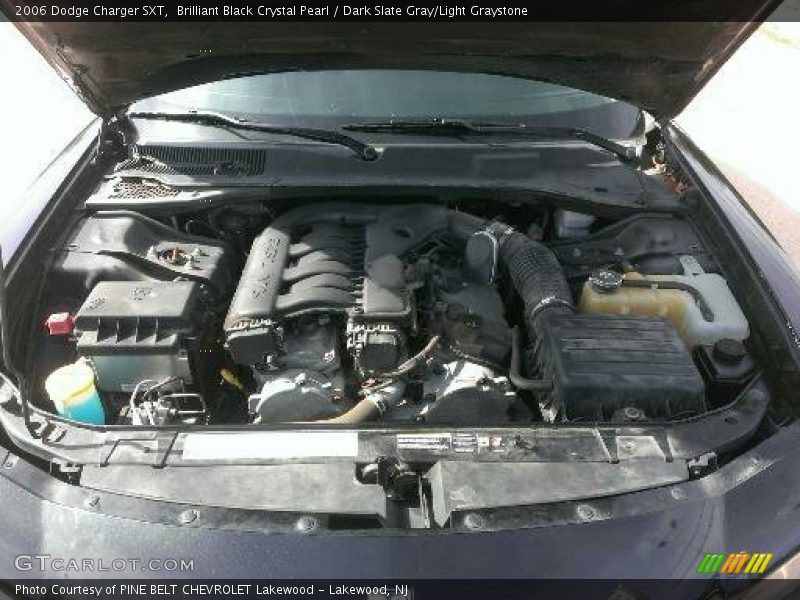 Brilliant Black Crystal Pearl / Dark Slate Gray/Light Graystone 2006 Dodge Charger SXT