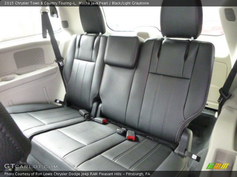 Mocha Java Pearl / Black/Light Graystone 2015 Chrysler Town & Country Touring-L