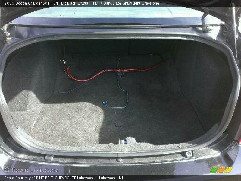 Brilliant Black Crystal Pearl / Dark Slate Gray/Light Graystone 2006 Dodge Charger SXT