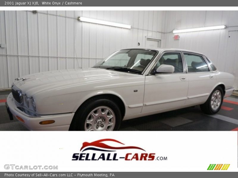White Onyx / Cashmere 2001 Jaguar XJ XJ8
