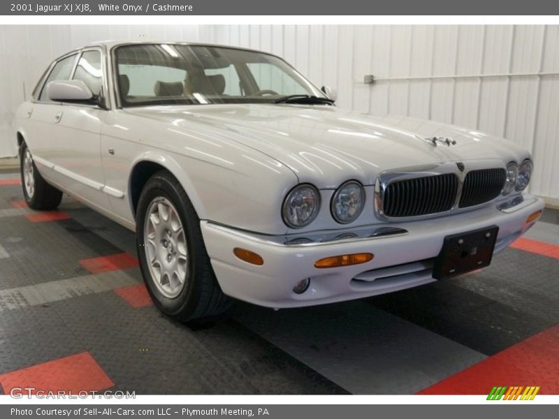 White Onyx / Cashmere 2001 Jaguar XJ XJ8