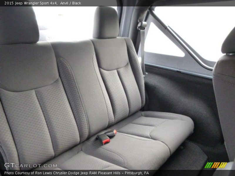Anvil / Black 2015 Jeep Wrangler Sport 4x4