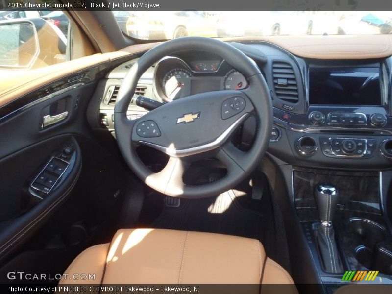 Black / Jet Black/Mojave 2015 Chevrolet Impala LTZ