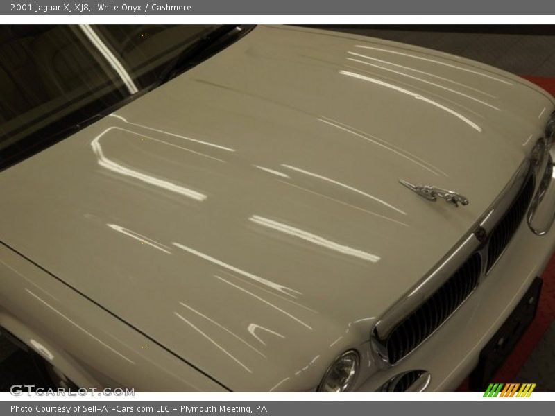 White Onyx / Cashmere 2001 Jaguar XJ XJ8