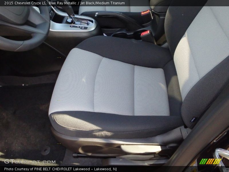 Blue Ray Metallic / Jet Black/Medium Titanium 2015 Chevrolet Cruze LS