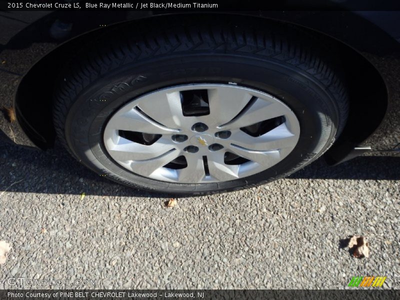 Blue Ray Metallic / Jet Black/Medium Titanium 2015 Chevrolet Cruze LS