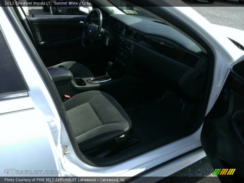 Summit White / Gray 2012 Chevrolet Impala LT