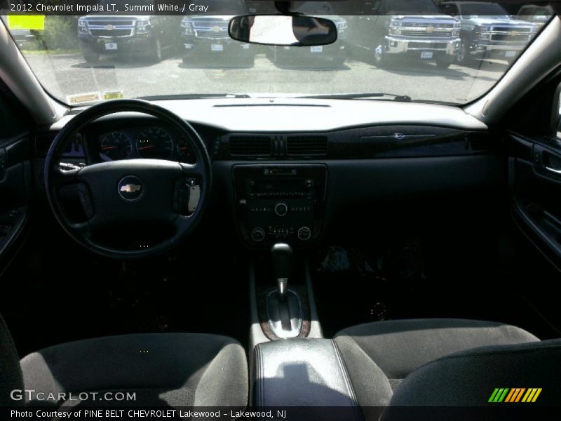 Summit White / Gray 2012 Chevrolet Impala LT