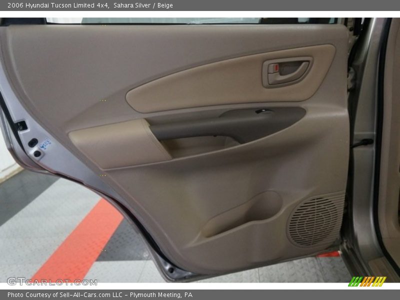 Sahara Silver / Beige 2006 Hyundai Tucson Limited 4x4