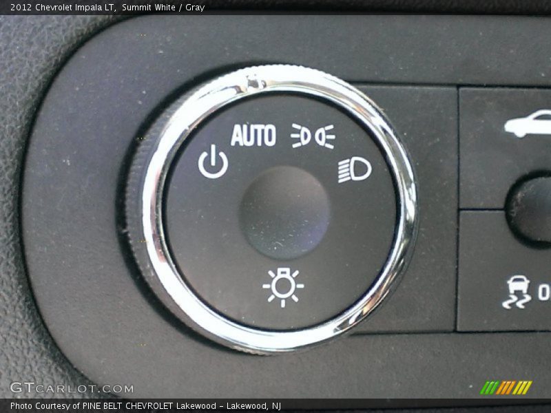 Summit White / Gray 2012 Chevrolet Impala LT