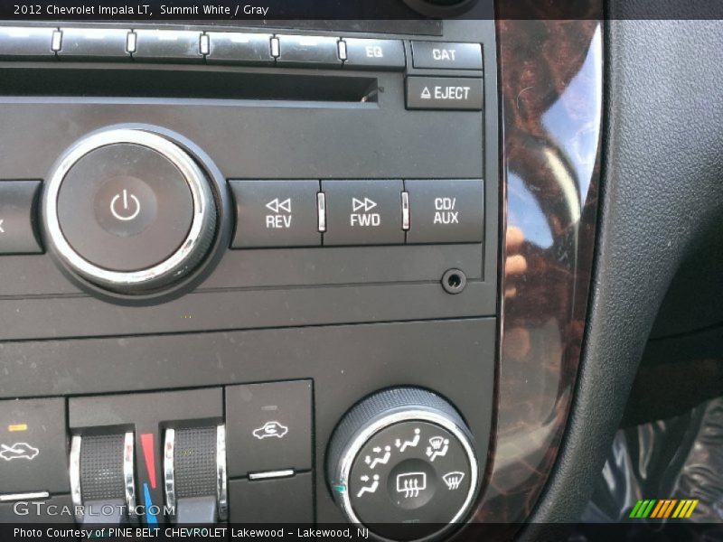 Summit White / Gray 2012 Chevrolet Impala LT