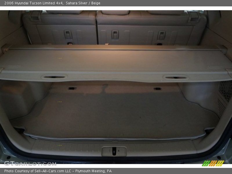 Sahara Silver / Beige 2006 Hyundai Tucson Limited 4x4