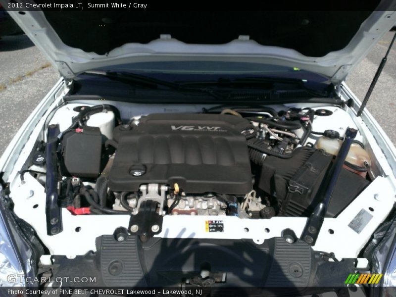 Summit White / Gray 2012 Chevrolet Impala LT