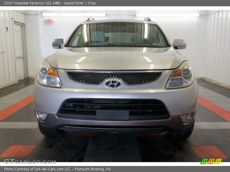 Liquid Silver / Gray 2007 Hyundai Veracruz GLS AWD