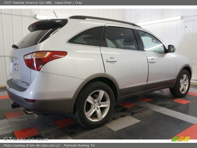 Liquid Silver / Gray 2007 Hyundai Veracruz GLS AWD