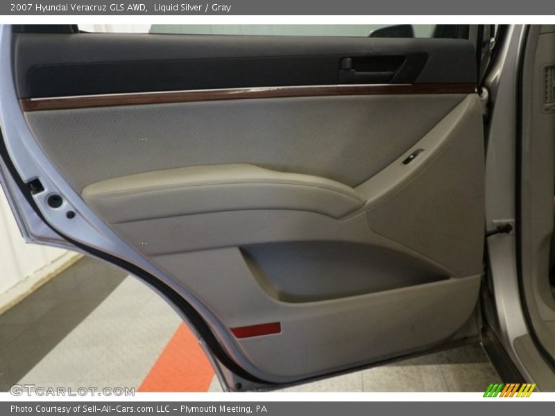 Liquid Silver / Gray 2007 Hyundai Veracruz GLS AWD