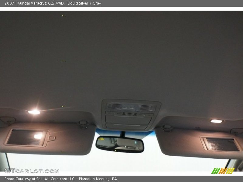 Liquid Silver / Gray 2007 Hyundai Veracruz GLS AWD