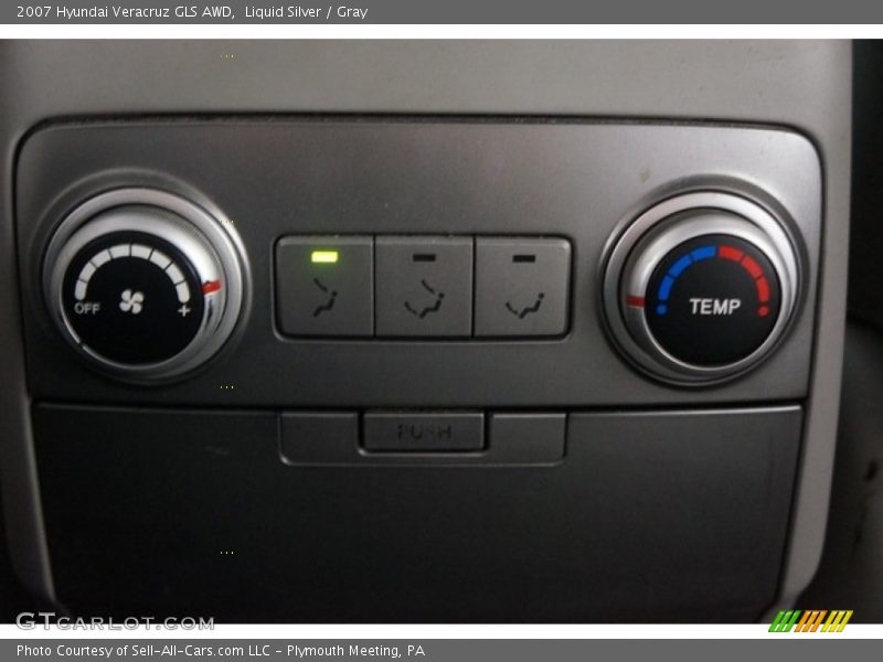 Liquid Silver / Gray 2007 Hyundai Veracruz GLS AWD