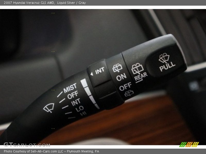 Liquid Silver / Gray 2007 Hyundai Veracruz GLS AWD
