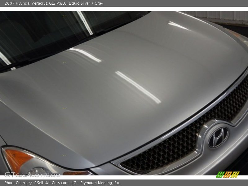 Liquid Silver / Gray 2007 Hyundai Veracruz GLS AWD