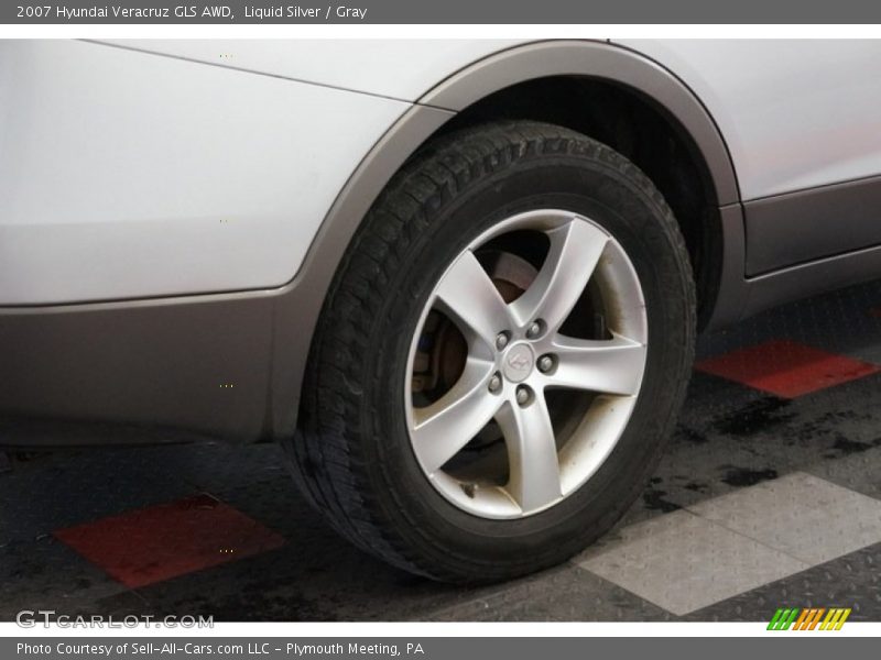 Liquid Silver / Gray 2007 Hyundai Veracruz GLS AWD