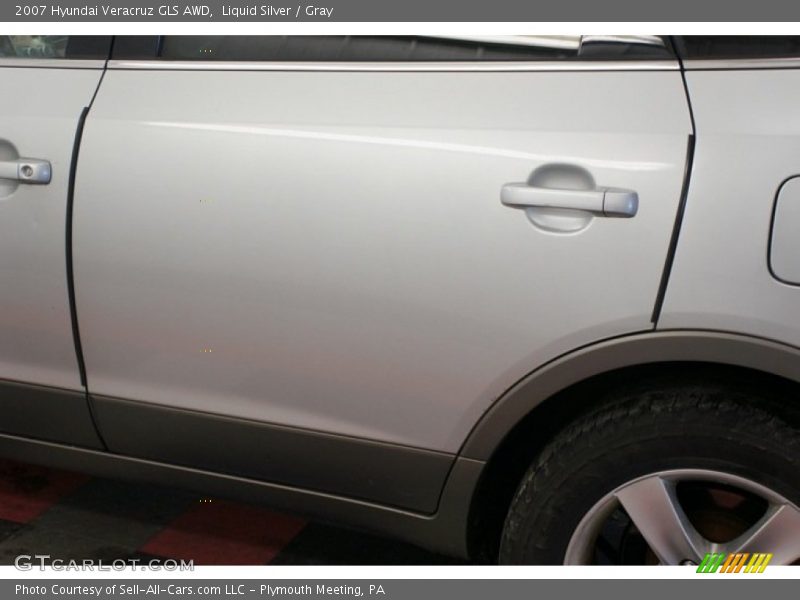 Liquid Silver / Gray 2007 Hyundai Veracruz GLS AWD