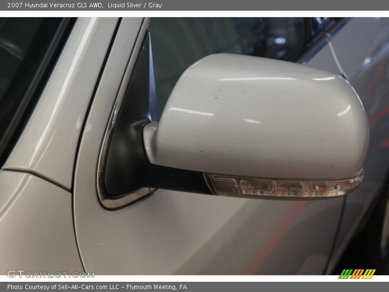Liquid Silver / Gray 2007 Hyundai Veracruz GLS AWD