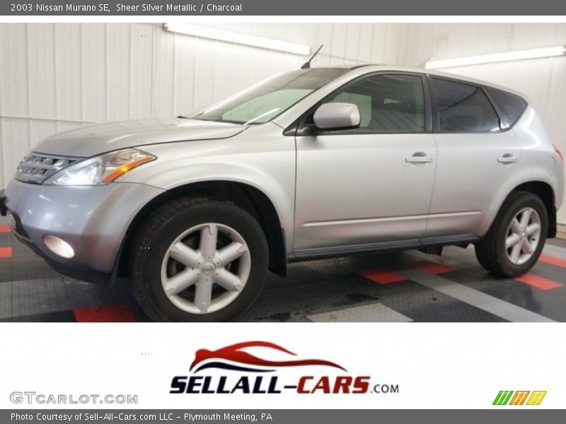 Sheer Silver Metallic / Charcoal 2003 Nissan Murano SE