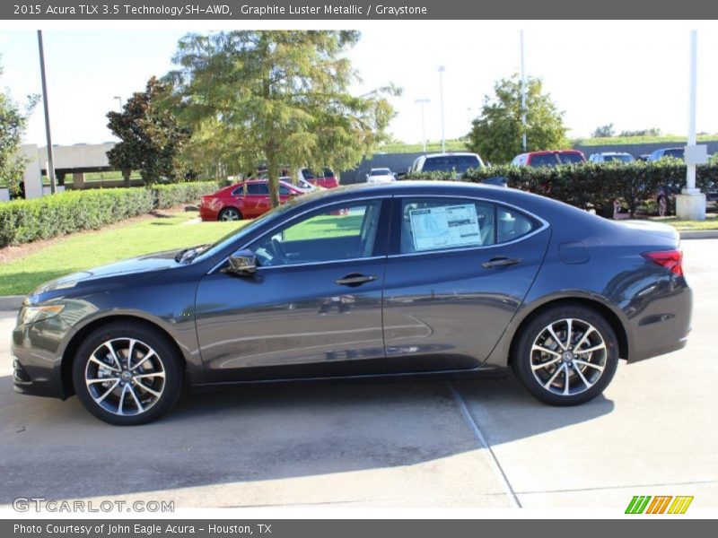 Graphite Luster Metallic / Graystone 2015 Acura TLX 3.5 Technology SH-AWD
