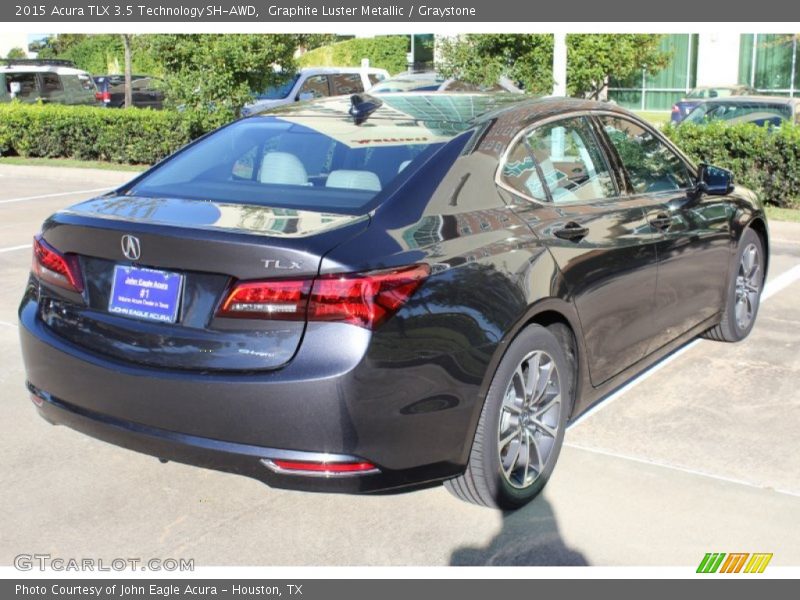 Graphite Luster Metallic / Graystone 2015 Acura TLX 3.5 Technology SH-AWD