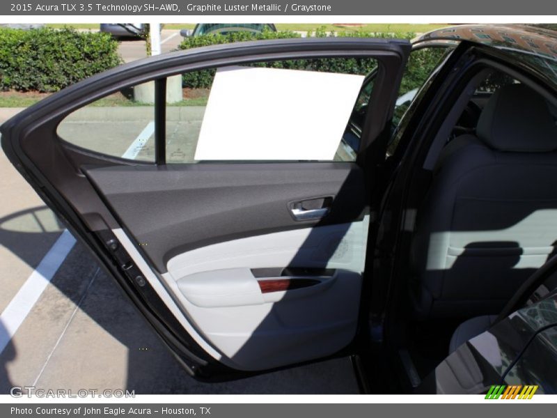 Graphite Luster Metallic / Graystone 2015 Acura TLX 3.5 Technology SH-AWD
