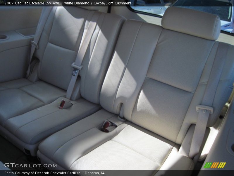 White Diamond / Cocoa/Light Cashmere 2007 Cadillac Escalade ESV AWD