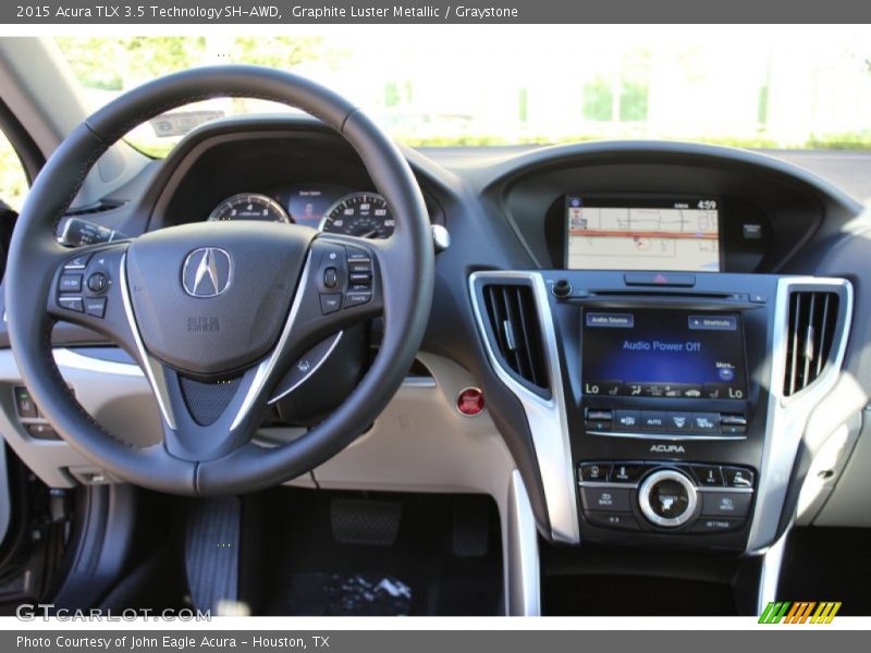 Graphite Luster Metallic / Graystone 2015 Acura TLX 3.5 Technology SH-AWD