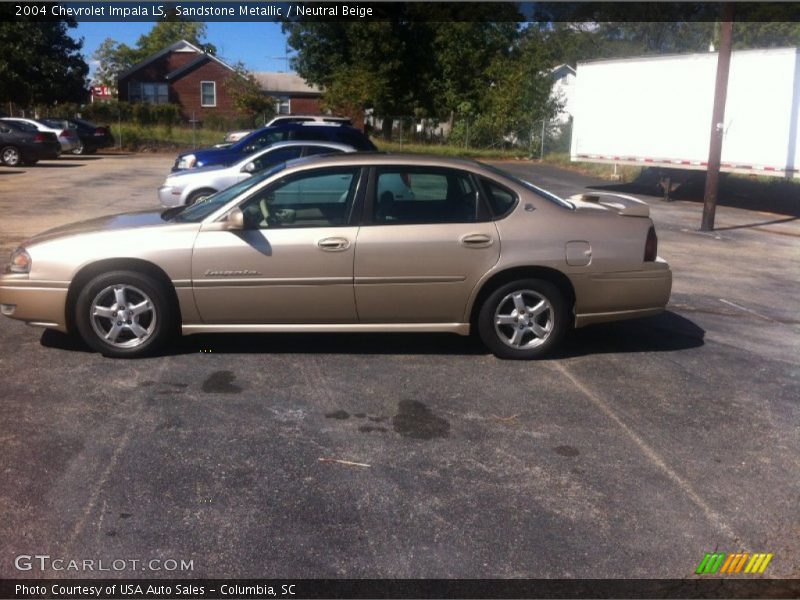 Sandstone Metallic / Neutral Beige 2004 Chevrolet Impala LS