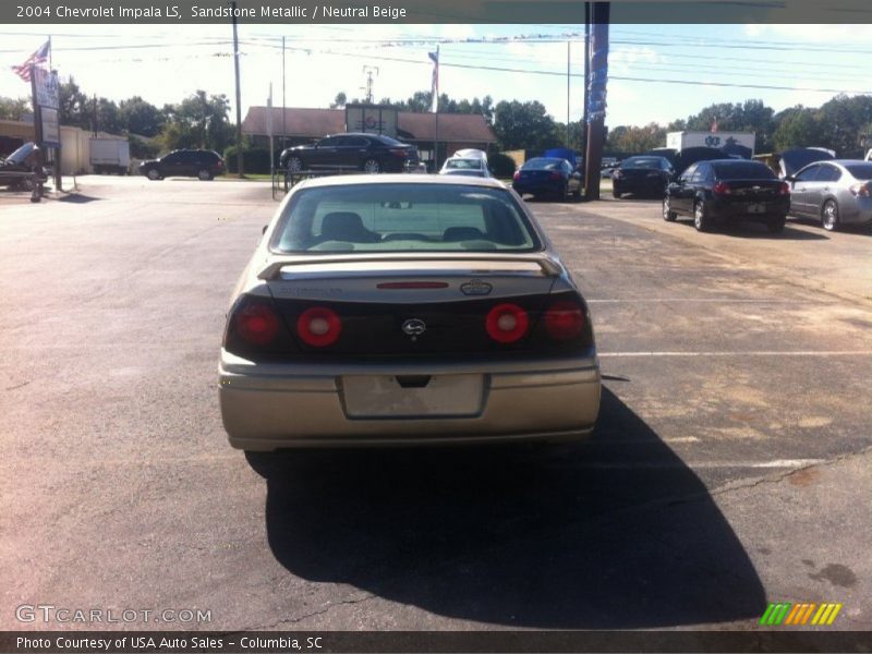 Sandstone Metallic / Neutral Beige 2004 Chevrolet Impala LS