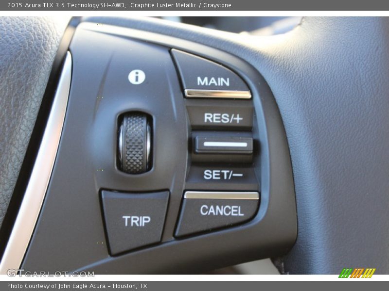 Graphite Luster Metallic / Graystone 2015 Acura TLX 3.5 Technology SH-AWD
