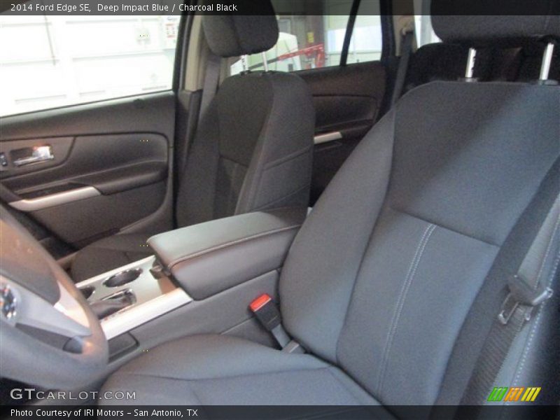 Deep Impact Blue / Charcoal Black 2014 Ford Edge SE