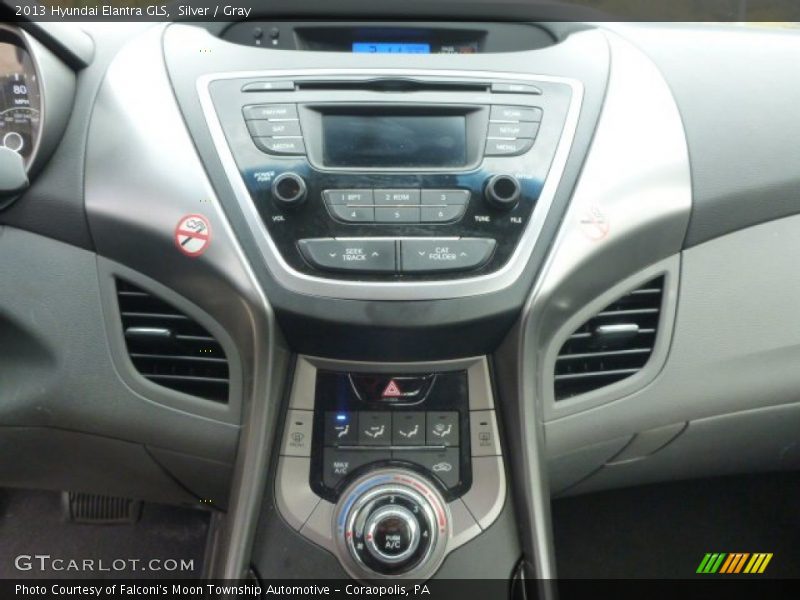 Silver / Gray 2013 Hyundai Elantra GLS