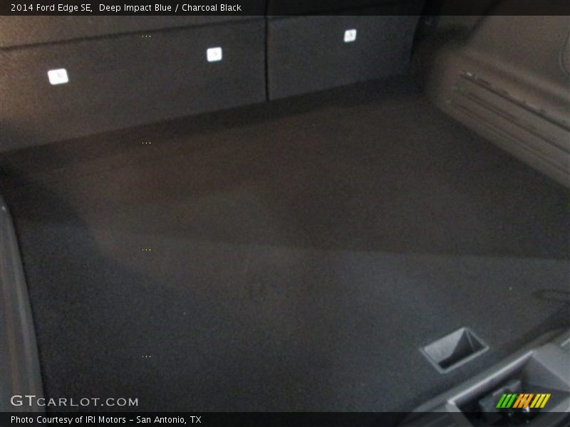 Deep Impact Blue / Charcoal Black 2014 Ford Edge SE